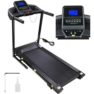 Incline Folding Treadmill Running Machine 49x18 Large Belt