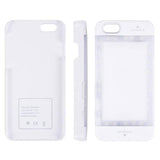 iPhone 6/6s External Battery Case 3800mAh Built-in LED White